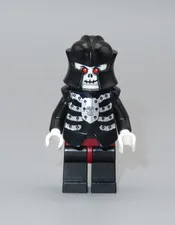 LEGO Castle Black Skeleton ghost warrior armor minifigure Monster Halloween 7009