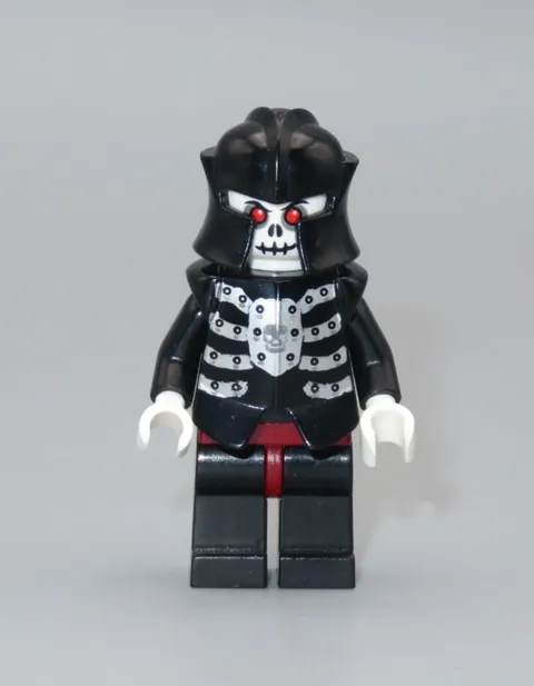 LEGO Castle Black Skeleton ghost warrior armor minifigure Monster Halloween 7009