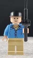 LEGO Indiana Jones – Jock Minifigure Temple Escape 7623 w/ Fishing Pole