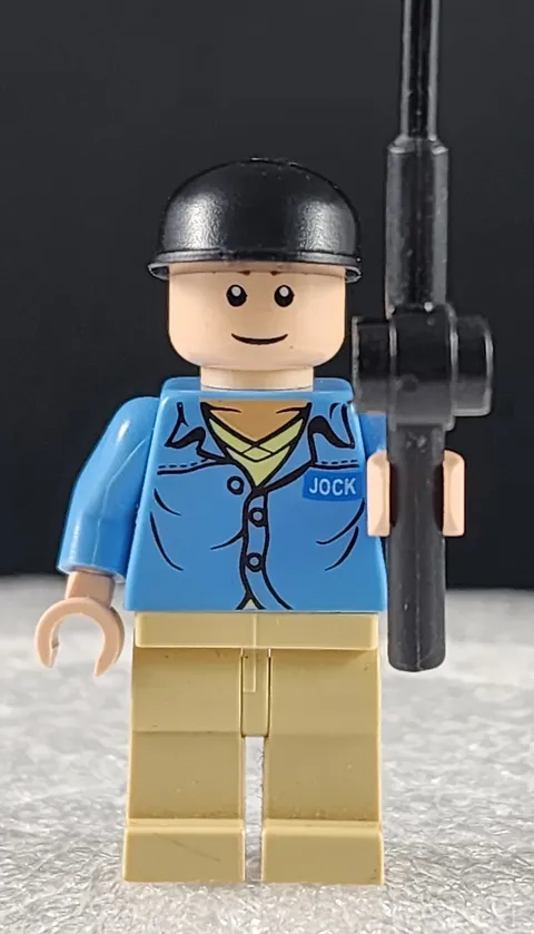 LEGO Indiana Jones – Jock Minifigure Temple Escape 7623 w/ Fishing Pole