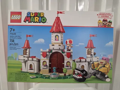 LEGO Super Mario: Battle with Roy at Peach's Castle NIB (71435)