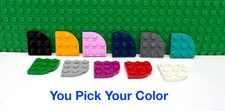 LEGO 3x3 Rounded Corner Plate "You Pick Your Color and Qty" NEW