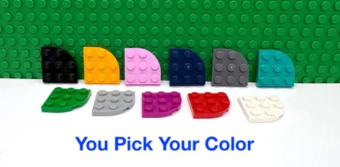 LEGO 3x3 Rounded Corner Plate "You Pick Your Color and Qty" NEW