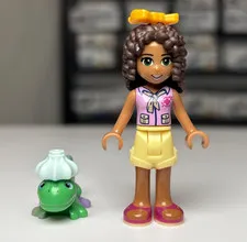 LEGO Friends Andrea Minifigure Mini Doll Frnd0075 41038 Jungle Rescue Base