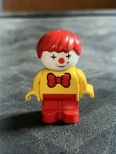 Vintage LEGO Duplo Circus Clown Figure