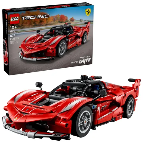 LEGO Technic Ferrari FXX K Toy Car - Building for Girls & Multicolor
