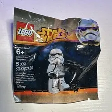 LEGO Star Wars Stormtrooper Sergeant Minifigure Polybag 5002938 6105721 (5pcs)