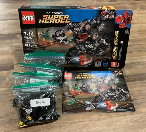 LEGO DC Comics Super Heroes: Knightcrawler Tunnel Attack (76086) 100% Complete