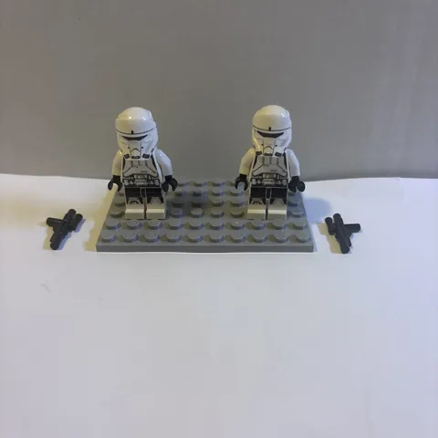 LEGO Minifigure Star Wars Imperial Hovertank Pilot Lot Of 2 sw0795 Tank Trooper