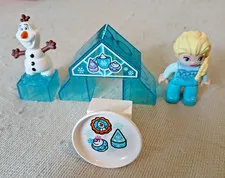 Lego Duplo Disney Frozen Elsa & Olaf Mini Figures + Accessory Bricks from 10920
