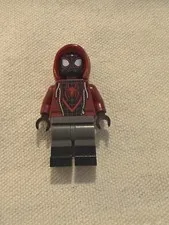 LEGO® Minifigure Super Heroes sh0679 Spider-Man (Miles Morales) Dark Red Hood