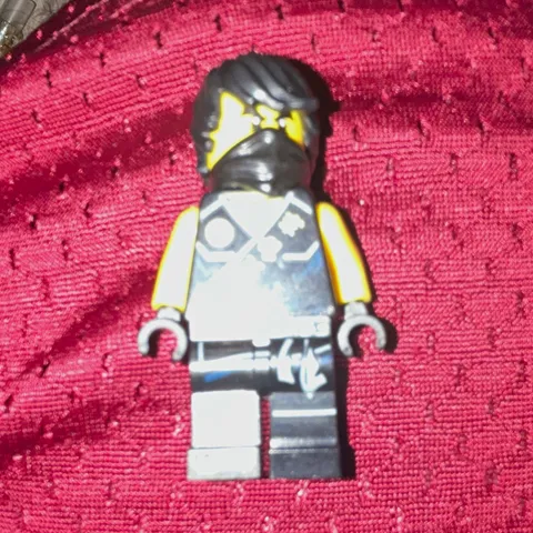 LEGO NINJAGO Ninja rebooted rare Kai jay cole Lot 3pc Black Blue Red Plastic