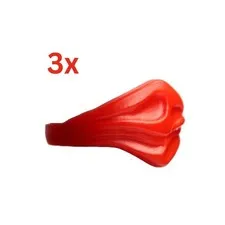 LEGO Minifigure 3x Red Bandana Ninja Ninjago Western Cowboy Scarf #WAB015