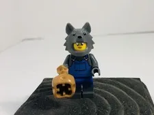 LEGO Mini Figure Wolf Series 23  Minifigures 71034 Wolf Costume RETIRED fig