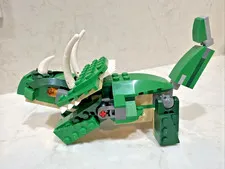 Lego Creator Green Dinosaur 31058 3in1 Set ~ No Box or Manuals