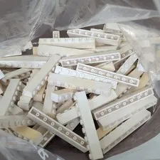 LEGO White 1x6 Brick Plastic Piece Bulk Lot Of 80 MPN 3009 Design ID 3009