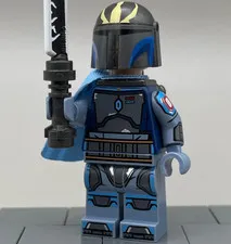 Lego Star Wars - Light Custom LC - The Aristocratic Ruler Pre Vizsla Minifigure