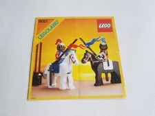 LEGO instructions leaflet for 6021 Jousting Knights 1984 Castle Lion Knights