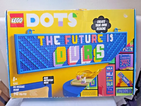 LEGO DOTS Big Message Board (41952) - Retired - NEW FACTORY WITH BOX DAMAGE -SEE