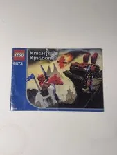 LEGO Castle Knights' Kingdom Fireball Catapult 8873 INSTRUCTIONS ONLY