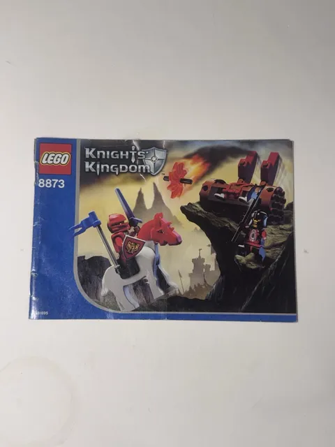 LEGO Castle Knights' Kingdom Fireball Catapult 8873 INSTRUCTIONS ONLY