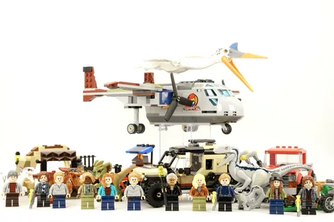 LEGO Jurassic World: Dominion Lot of 5 Sets - All 100% Complete With Minifigures