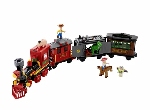 LEGO Toy Story 4 Western Train Chase 7597 w/ Instructions Minifigs Woody