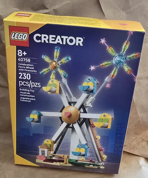 LEGO 40758 Celebration: Ferris Wheel with Fireworks New/Sealed