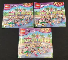Lego Friends Instruction Manual 2 3 4 Set 41058 Heartlake Shopping Mall 2014