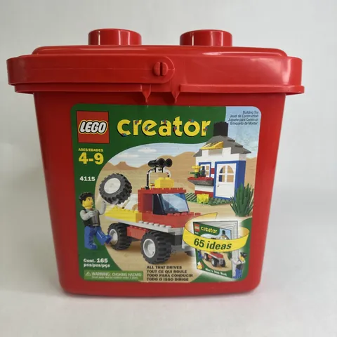 NEW 2001 Lego Creator All That Drives Bucket Set 4115 Sealed 165 Pieces