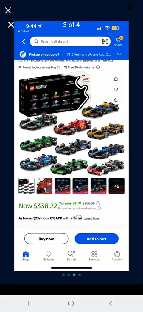 LEGO Speed Champions Formula 1 Ultimate Collector Pack 66802 2801pcs Poster