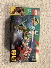 Brand New Retired Lego Jurassic Park Dilophosaurus Ambush Set (#76958)