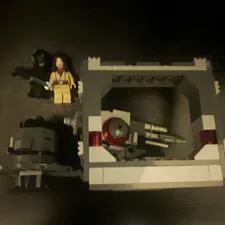 Pre-Built LEGO Star Wars 2019 Death Star Cannon 75246 w/minifigs