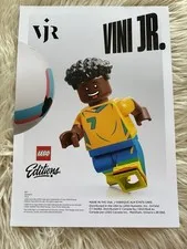 Lego FIFA World Cup Poster Soccer Vini Jr Superstar NEW Editions Collectible VR