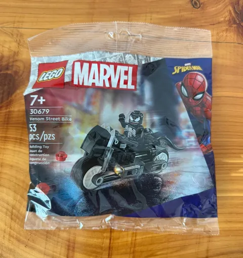 Lego Marvel 53 pcs Building Toy Venom Street Bike (Sealed)