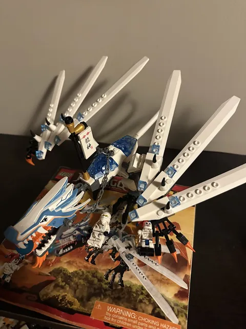 LEGO NINJAGO Ice Dragon Attack 2260, From 2011.  No Box