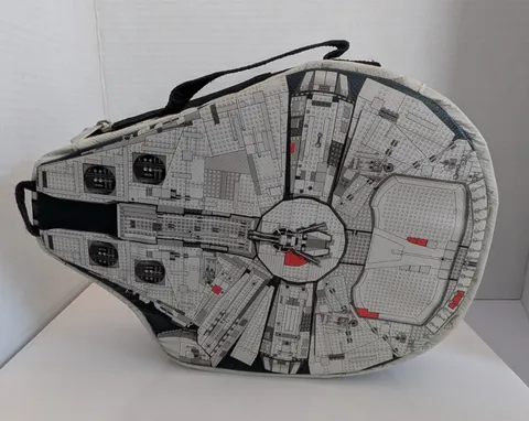 2013 ZIPBIN, LEGO Star Wars MILLENNIUM FALCON, Storage, Minifigure Carrying Case
