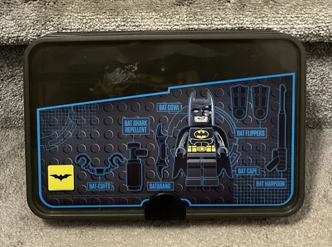 The LEGO Batman Movie Collector Storage Box Translucent Black 2017