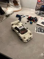 2 Retired LEGO Speed Champions Sets –  Countach &  Mustang #76908 #76920