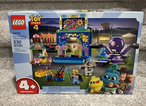 *RARE* LEGO Disney: Buzz & Woody's Carnival Mania! (10770) NIB Sealed RETIRED