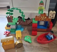 LEGO Duplo Jake and the Neverland Pirates Peter Pan’s Visit Set 10526 Incomplete