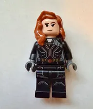 LEGO Marvel Black Widow Minifigure sh629 76162 Genuine Printed Legs Minifig
