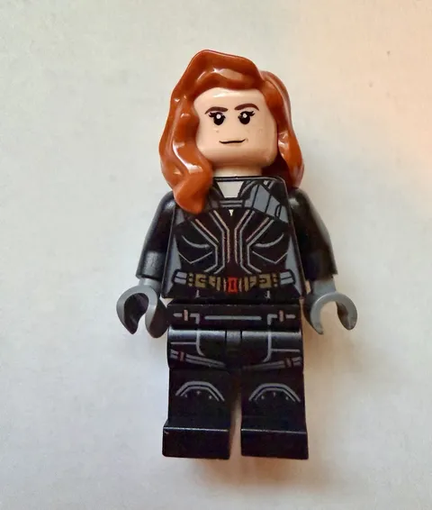 LEGO Marvel Black Widow Minifigure sh629 76162 Genuine Printed Legs Minifig