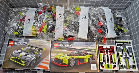 LEGO 76910 Speed Champions Aston Martin Set NEW SEALED BAGS NO BOX UNUSED DECALS