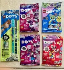 Lego DOTS: Into the Deep Bracelets (41942)  & 4 packs of Extra Dots  - Brand New