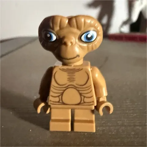 LEGO E.T. the Extra-Terrestrial Minifigure, Brown Alien Plastic Figure