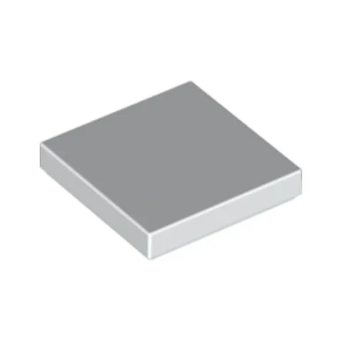 Lego Briques Pièces 20x Blanc 2x2 Carreau Plat Mince sans Clou 306801 3068 Neuf