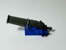 LEGO 1990s Pirate Blue Cannon Base 2527 Gray 518 Top Shipwreck Island 6296  L2