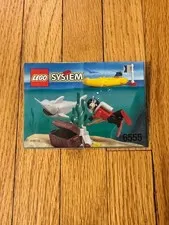 Lego Town Sea Hunter (6555) Instruction Booklet Only