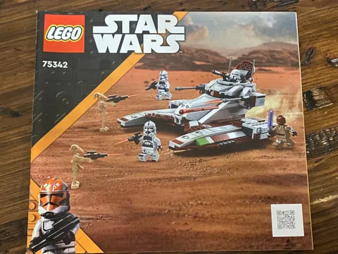 Lego Star Wars REPUBLIC FIGHTER TANK 75342 *INSTRUCTIONS ONLY*